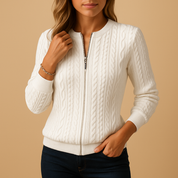 Anoushka | Women's Casual Knit Sweater with Textured Structure 4