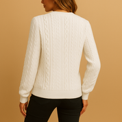 Anoushka | Women's Casual Knit Sweater with Textured Structure 5
