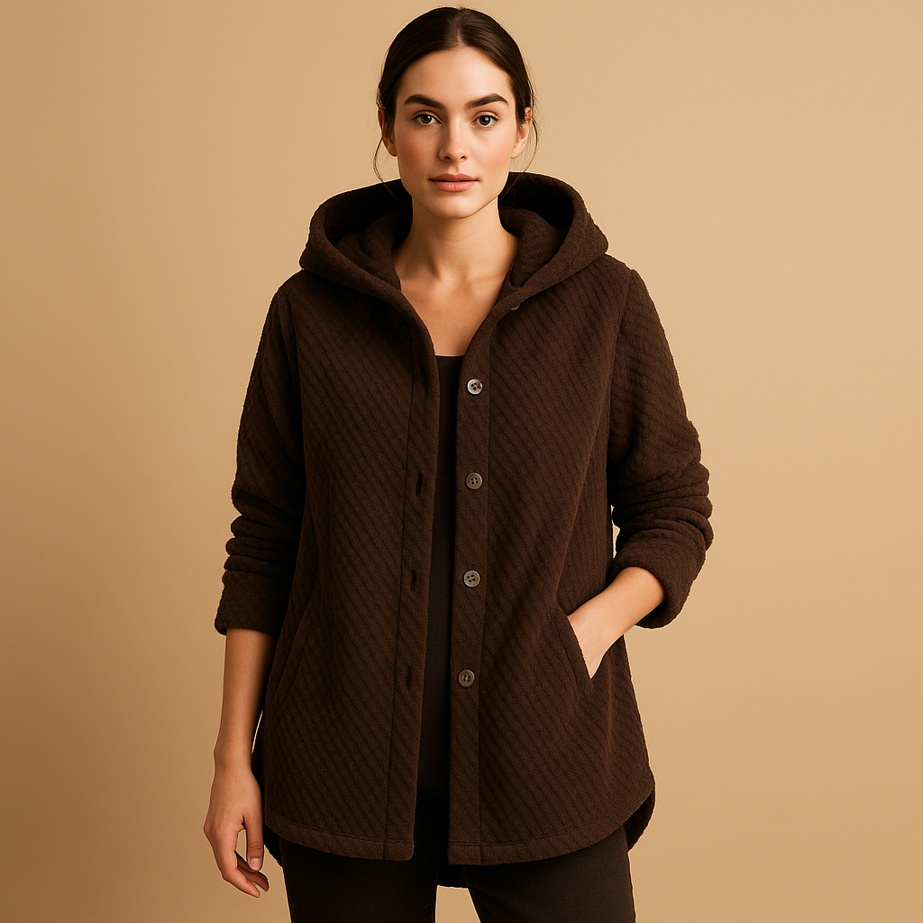 Bexley | Women's Reversible Fleece Jacket with Hood for Cozy Style 3