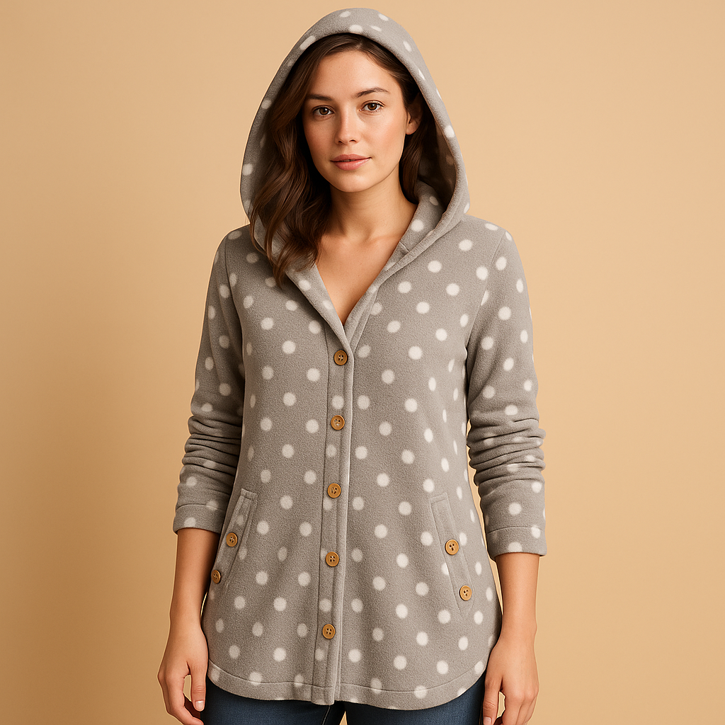 Bexley | Women's Reversible Fleece Jacket with Hood for Cozy Style 4