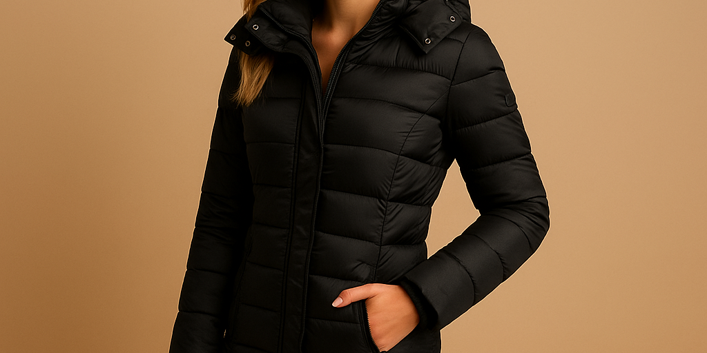 Eliza | Women's Lightweight Quilted Puffer Jacket in Organic Down 0