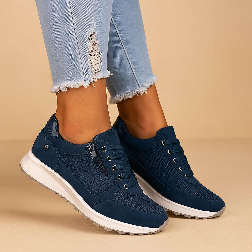 Harper | Women's Lightweight Sneakers with Zipper for Daily Comfort 0