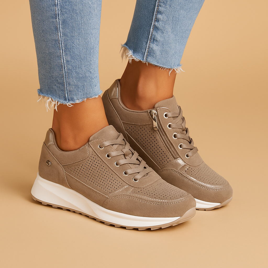 Harper | Women's Lightweight Sneakers with Zipper for Daily Comfort 1