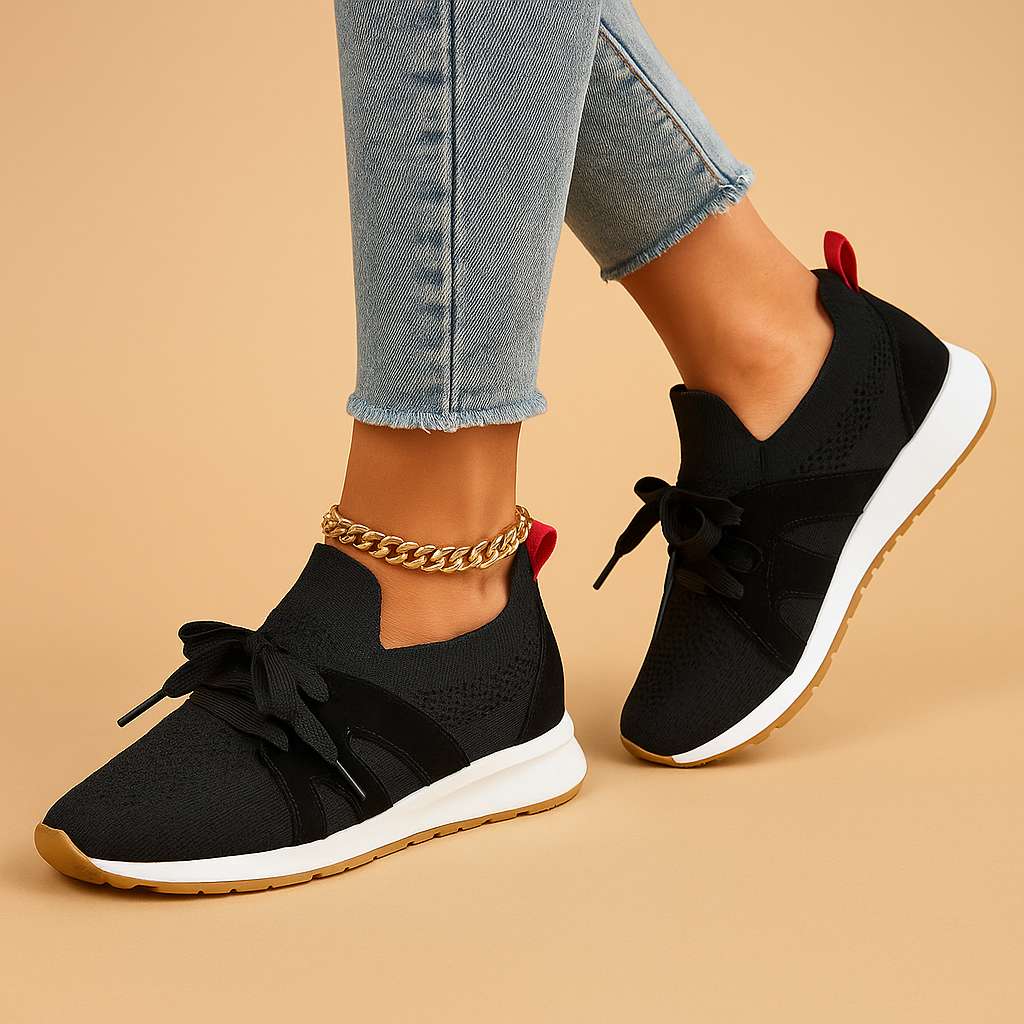 Sophia | Women's Lightweight Lace-Up Shoes with Breathable Mesh for Everyday Comfort 0