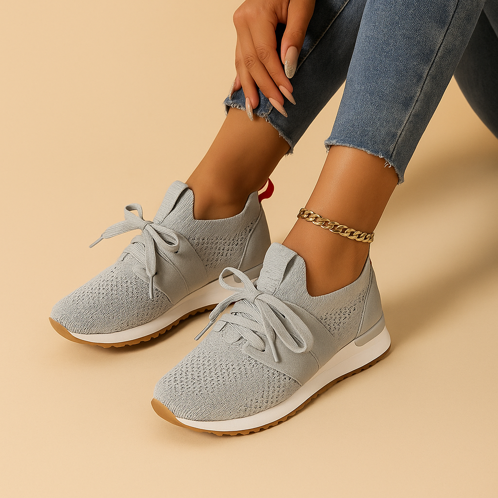 Sophia | Women's Lightweight Lace-Up Shoes with Breathable Mesh for Everyday Comfort 1